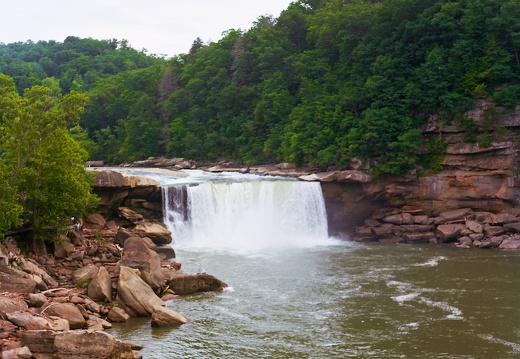 Cumberland Falls in June, 2010